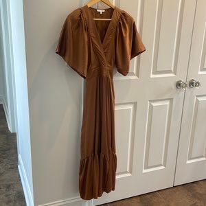 Baltic Born Brown Maxi Dress